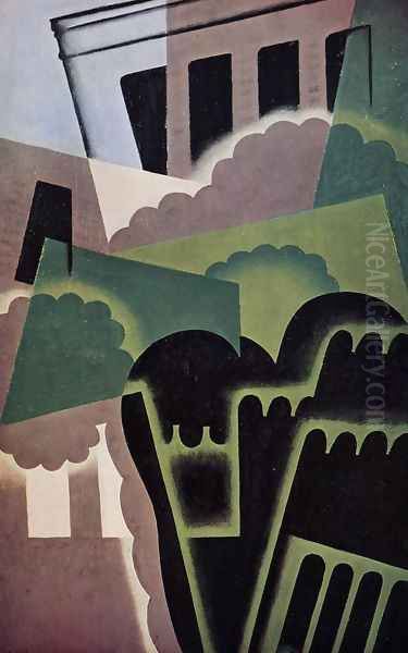 Landscape Oil Painting by Juan Gris