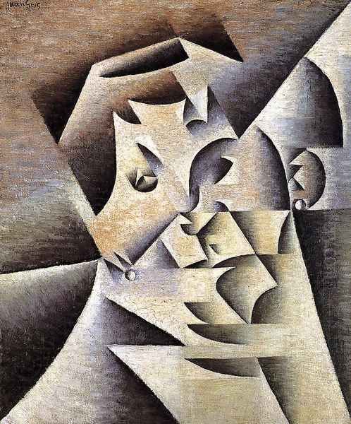 Portrait of the Artist's Mother Oil Painting by Juan Gris