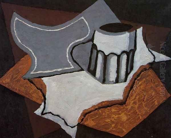 The Goblet Oil Painting by Juan Gris