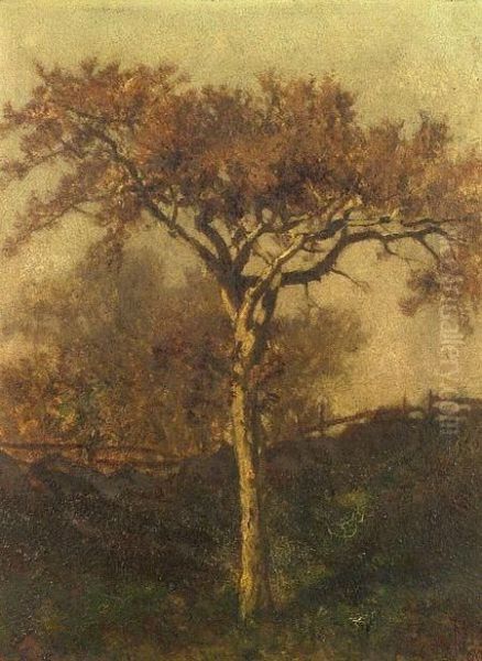 Oak Tree, Smith Farm, Manchester Oil Painting by Frederick Dickinson Williams