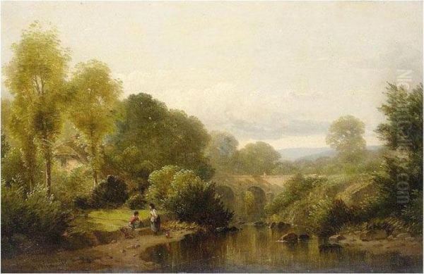 On The Ockment Oil Painting by William Williams