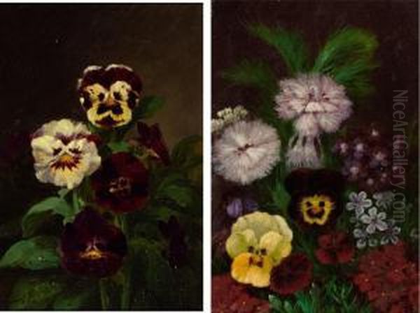 Flower Paintings Oil Painting by John Williamson