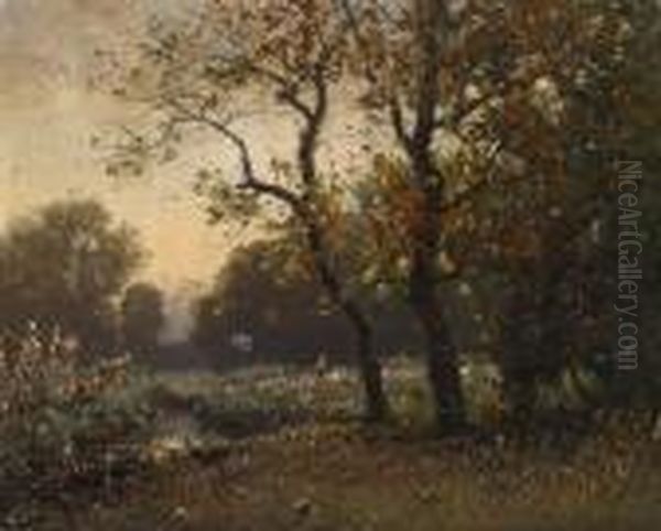 Landscape Oil Painting by Ludwig Willroider