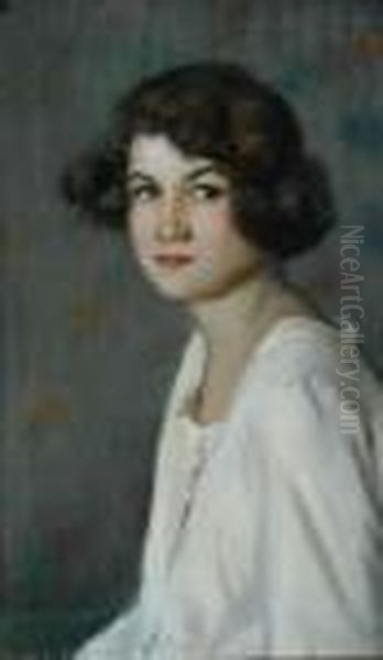 Young Girl Oil Painting by Dora Lynnell Wilson