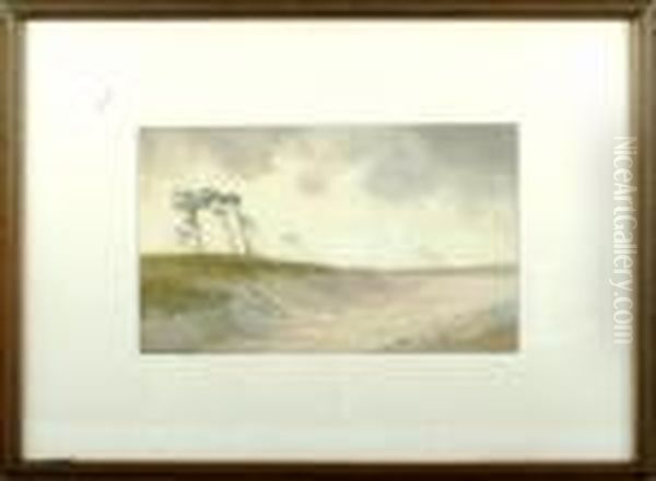 Sandhills, Near Bournemouth Oil Painting by William Tatton Winter