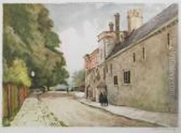 Eight Views Of Winchester And Environs Oil Painting by William Tatton Winter