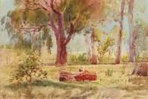 Untitled (landscape) Oil Painting by Walter Withers