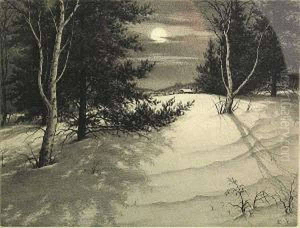 Moon Shadows, C. 1935 by Ronau William Woiceske