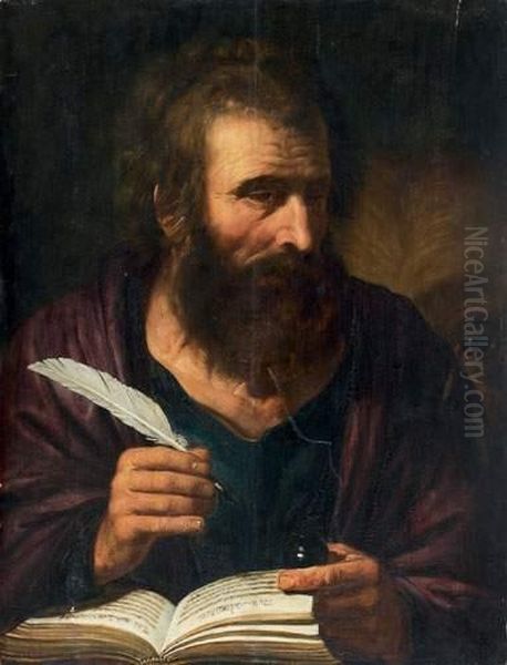 Saint Marc Oil Painting by Artus Wollfort