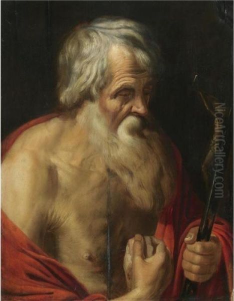 Saint Jerome by Artus Wollfort