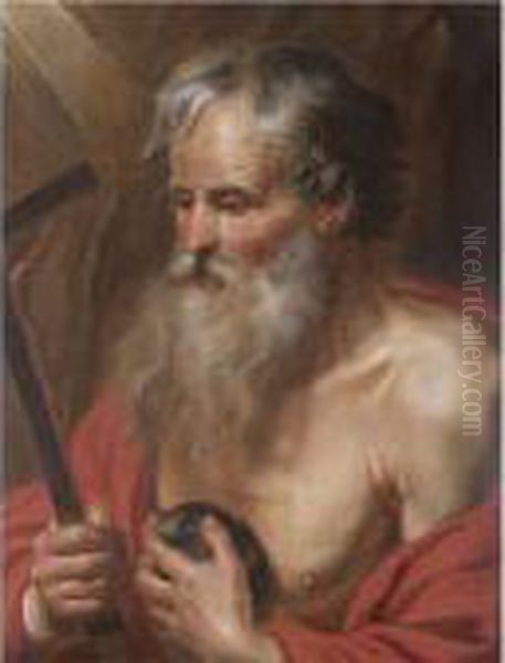 Saint Jerome Oil Painting by Artus Wollfort