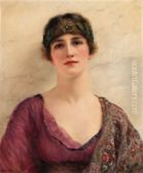 Imogen Oil Painting by William Clarke Wontner