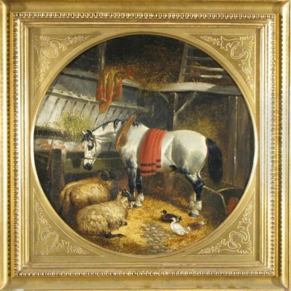 Frederickherring Jr. Workhorse Oil Painting by Lewis John Wood