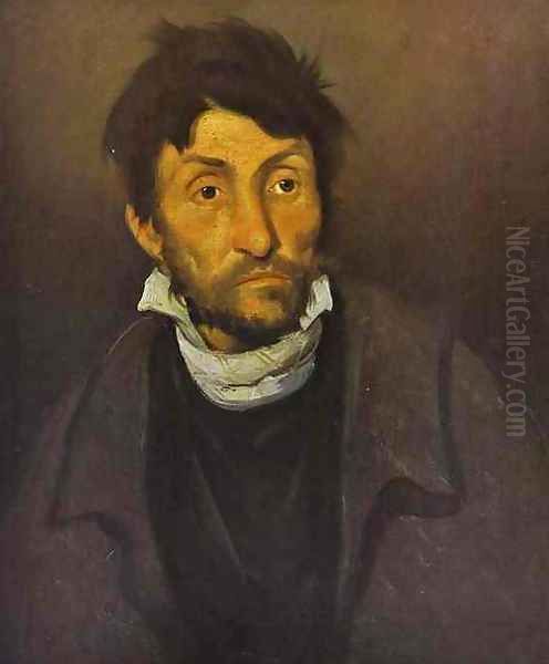 The Madman Oil Painting by Theodore Gericault