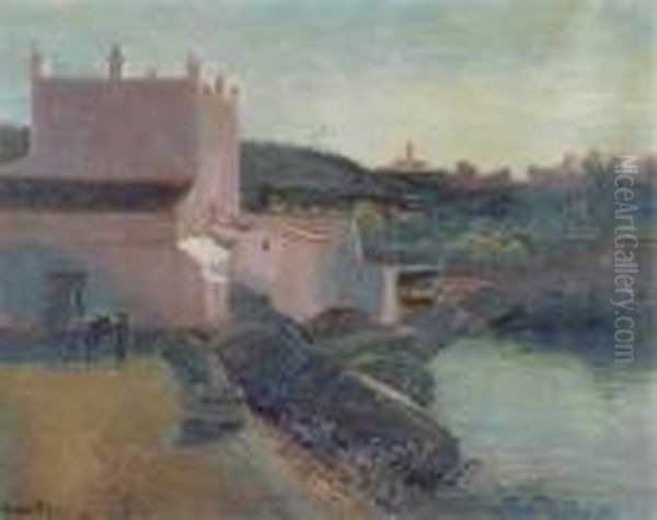 Arcala, Spain Oil Painting by Theodore Wores