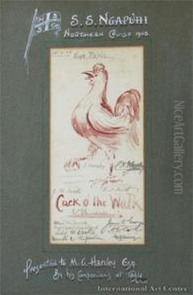 Cock O' The Walk Oil Painting by Charles Nathaniel Worsley