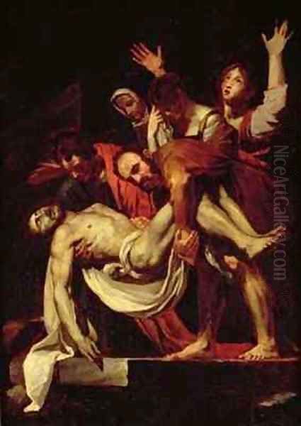 The Entombment Oil Painting by Theodore Gericault