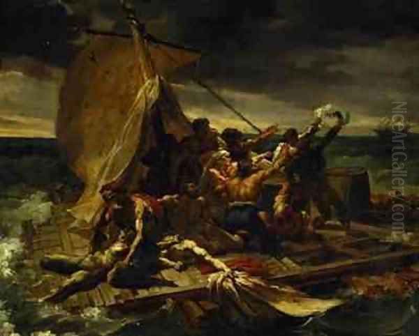 Study for The Raft of the Medusa 3 Oil Painting by Theodore Gericault