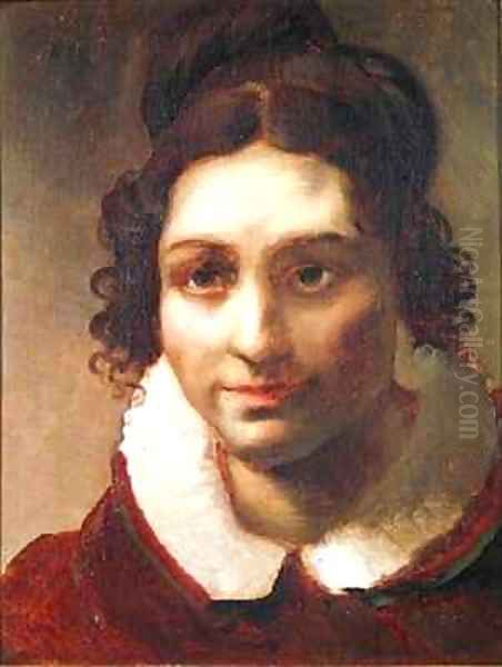 Suzanne or Portrait presumed to be Alexandrine Modeste Caruel de Saint Martin the artists aunt Oil Painting by Theodore Gericault