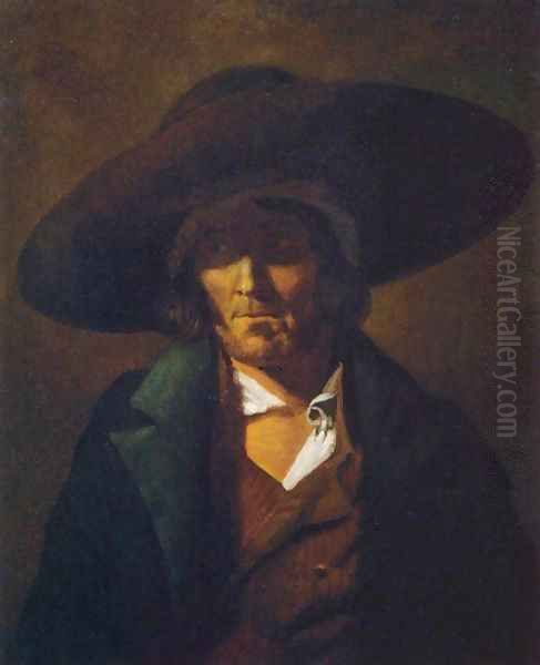 Portrait of a Man Oil Painting by Theodore Gericault