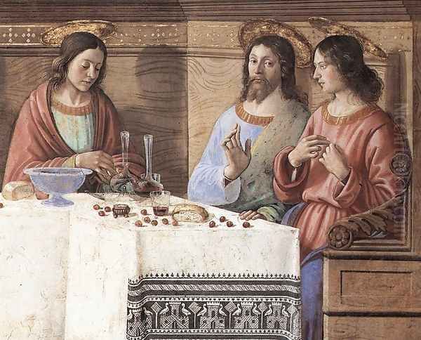 Last Supper (detail 2) c. 1486 Oil Painting by Domenico Ghirlandaio