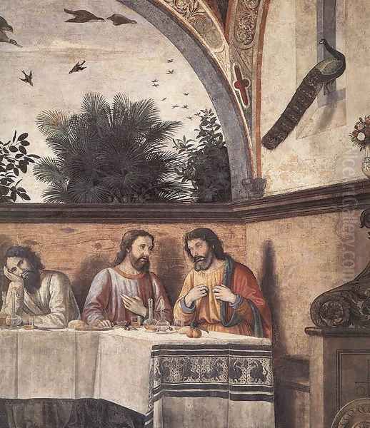 Last Supper (detail 4) 1480 Oil Painting by Domenico Ghirlandaio