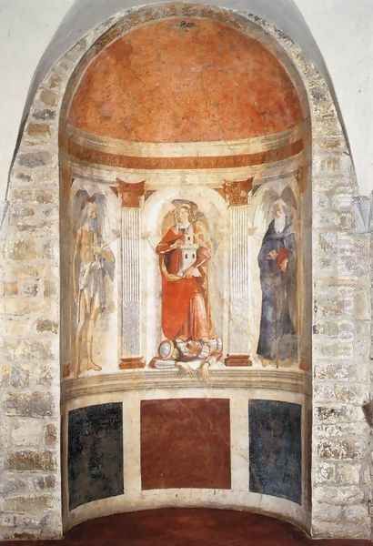 Apse Fresco Oil Painting by Domenico Ghirlandaio