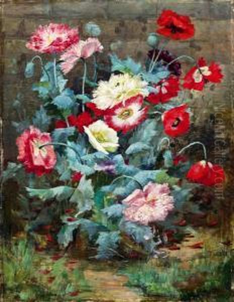 Blumen Oil Painting by Juliette Wytsman