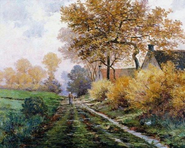 Chemin En Automne Oil Painting by Rodolphe Paul Wytsman