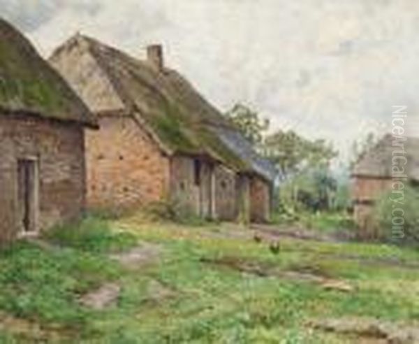 Vieille Ferme Oil Painting by Rodolphe Paul Wytsman