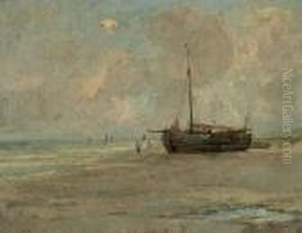 Boten Op Het Strand Te Scheveningen
Toile Oil Painting by Rodolphe Paul Wytsman