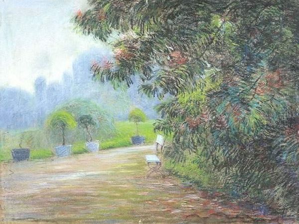 Le Parc Oil Painting by Rodolphe Paul Wytsman