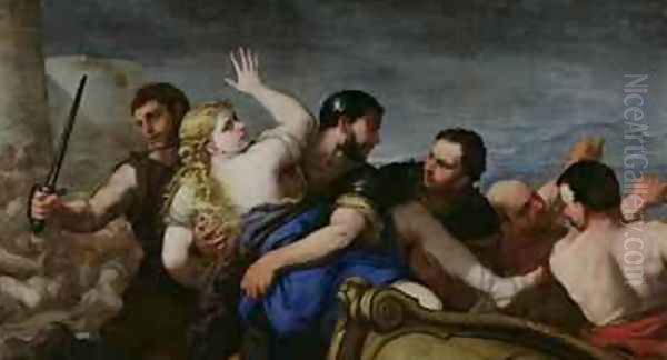 The Abduction of Helen Oil Painting by Luca Giordano