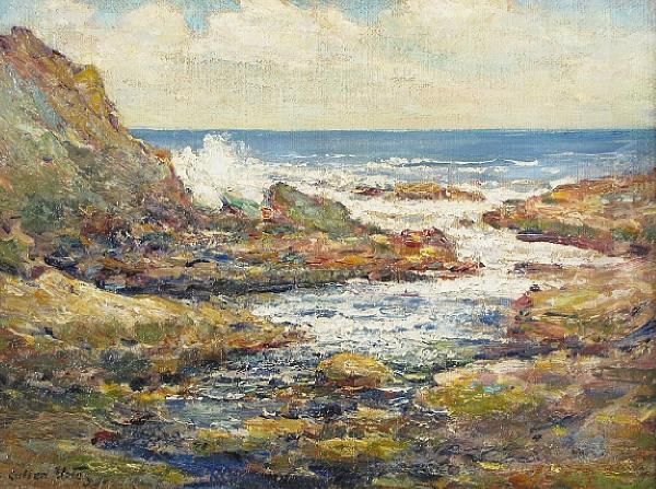 Coastal View Oil Painting by Cullen Yates