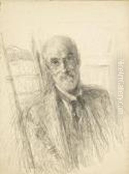 Self Portrait Oil Painting by John Butler Yeats