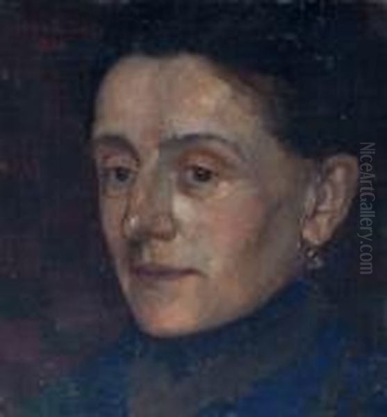 Portrait Of A Young Female Oil Painting by John Butler Yeats