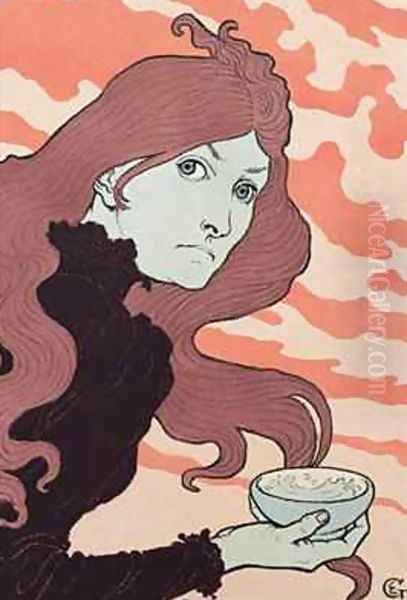 The Vitriol Thrower Oil Painting by Eugene Grasset