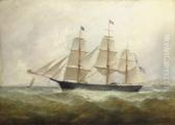 The American Clipper Ship 
Susan Howland Oil Painting by William Howard Yorke