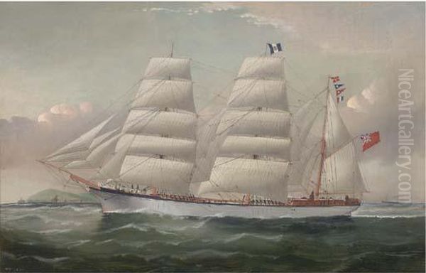 The Barque Sumatra Oil Painting by William Howard Yorke