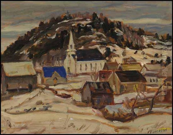 Notre Dame De La Salette, Quebec Oil Painting by Alexander Young