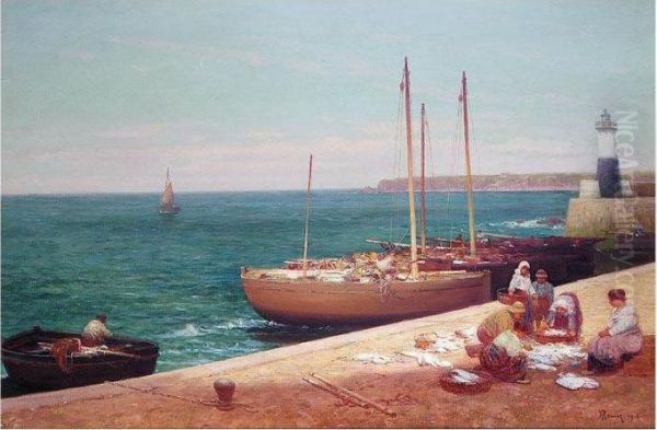 Pittenweem, Fife Oil Painting by Alexander Young