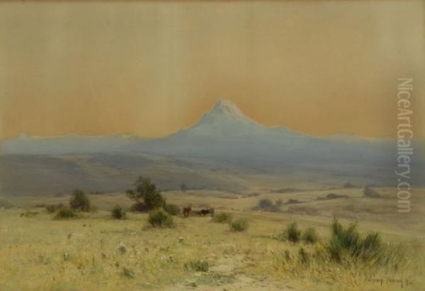 Colorado Landscape Oil Painting by Harvey Otis Young