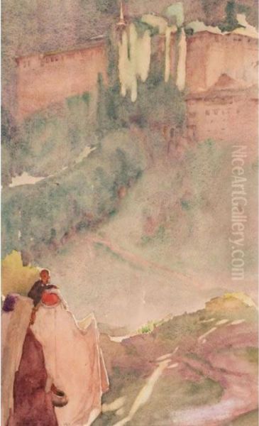 Dream Castle Oil Painting by William Blamire Young