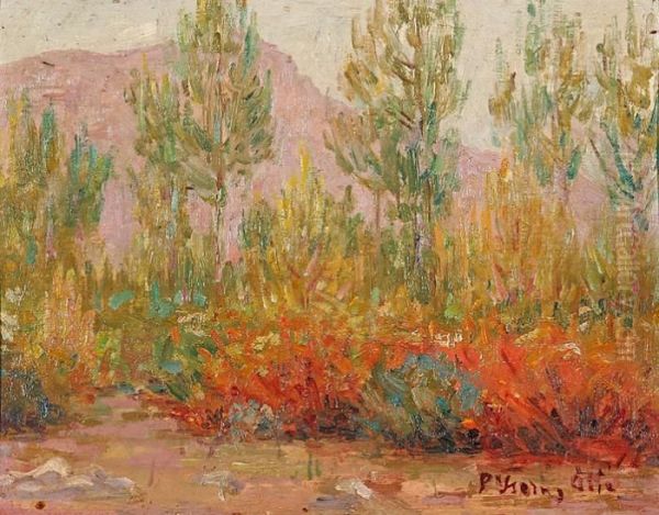 Paisaje Mallorquin Oil Painting by Pere Ysern Y Alie