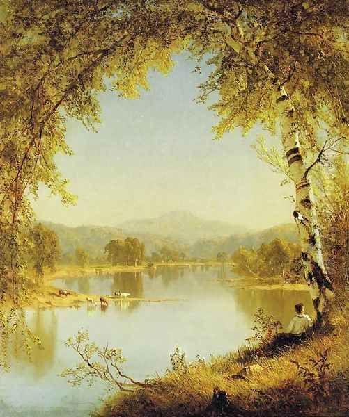 Summer Idyll Oil Painting by Sanford Robinson Gifford