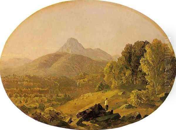 Mount Chocurua, New Hampshire Oil Painting by Sanford Robinson Gifford