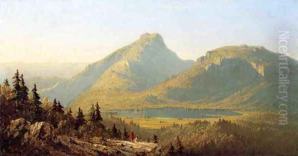 Mount Mansfield Oil Painting by Sanford Robinson Gifford