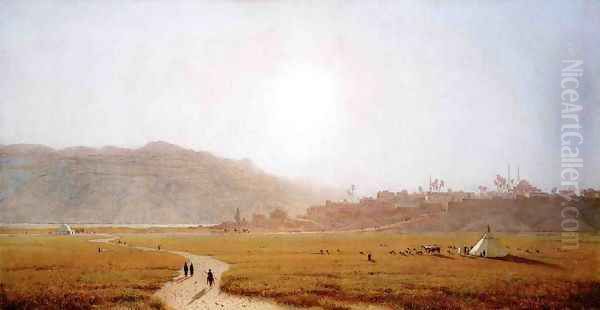 Siout, Egypt Oil Painting by Sanford Robinson Gifford