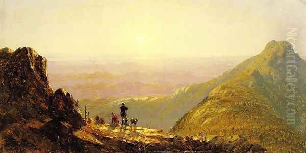 Mount Mansfield I Oil Painting by Sanford Robinson Gifford