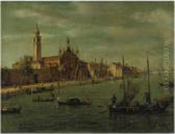 Venezia, Santa Maria Delle Grazie Oil Painting by Francesco Zanin